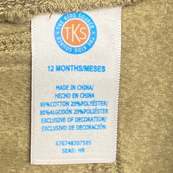 Cat & Jack Long Sleeve Sweat Shirt & The Kids Source Sweat Pants Boys 12 Months - Picture 11 of 12